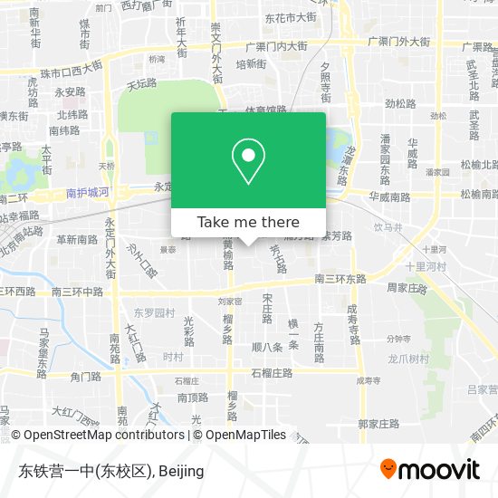 东铁营一中(东校区) map