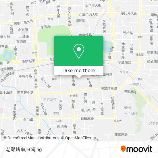 老郑烤串 map