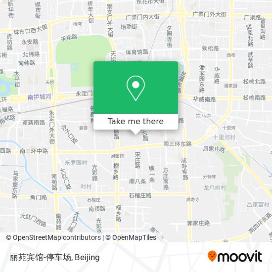 丽苑宾馆-停车场 map