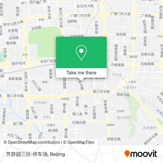 芳群园三区-停车场 map