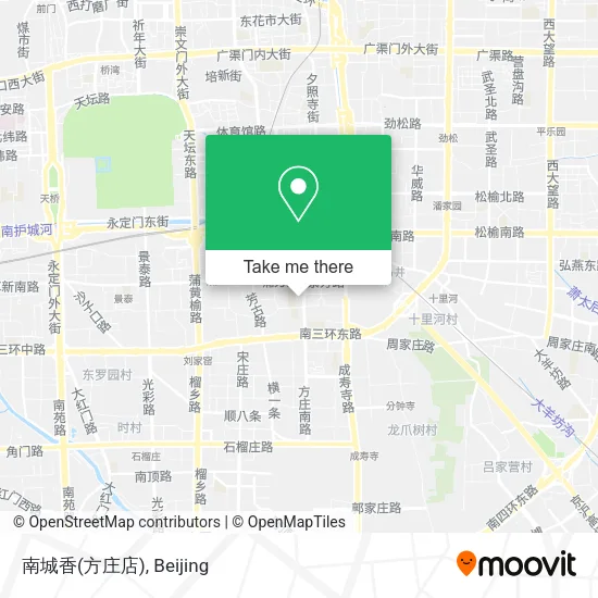 南城香(方庄店) map