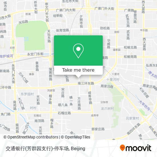 交通银行(芳群园支行)-停车场 map