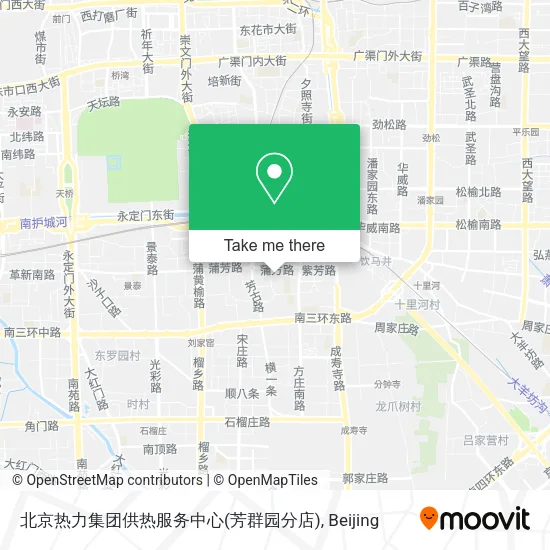 北京热力集团供热服务中心(芳群园分店) map