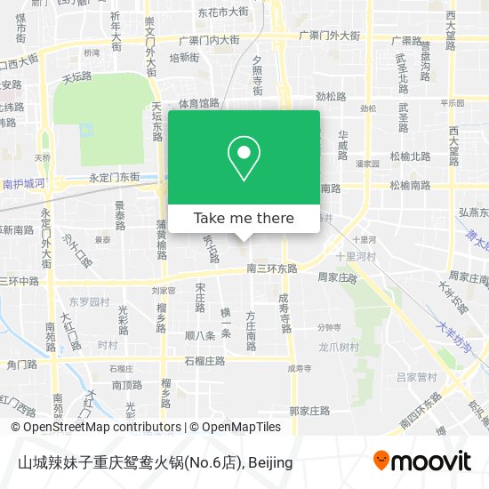 山城辣妹子重庆鸳鸯火锅(No.6店) map
