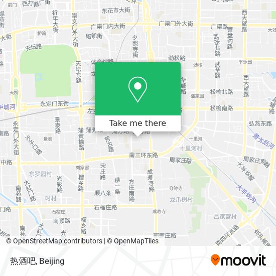 热酒吧 map