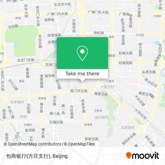 包商银行(方庄支行) map