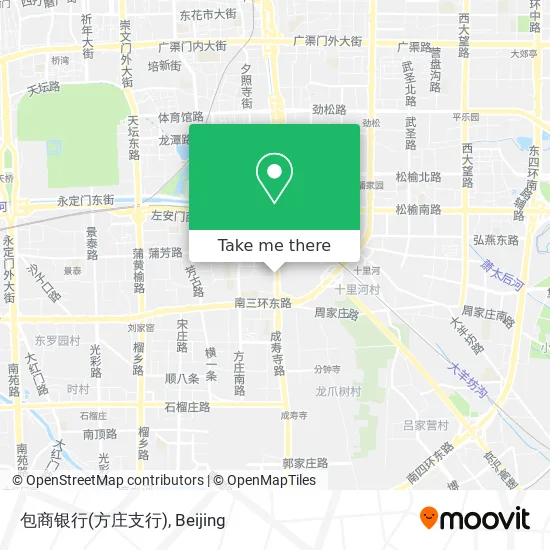 包商银行(方庄支行) map