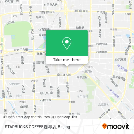 STARBUCKS COFFEE咖啡店 map