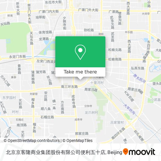 北京京客隆商业集团股份有限公司便利五十店 map