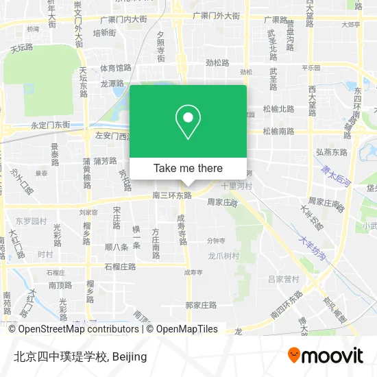 北京四中璞瑅学校 map