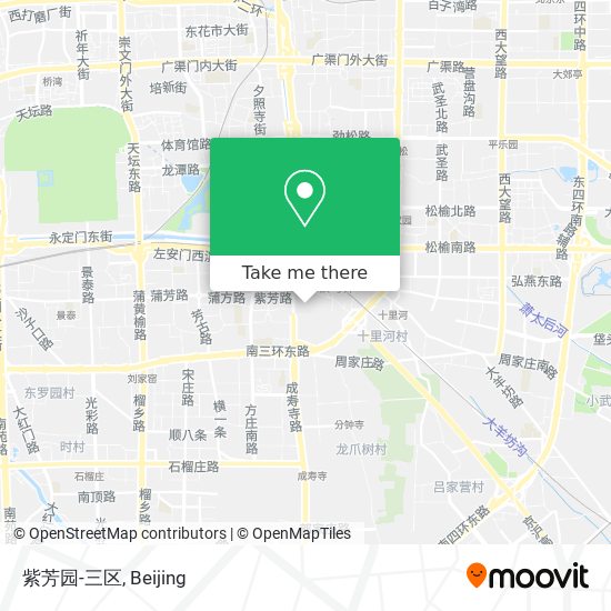 紫芳园-三区 map