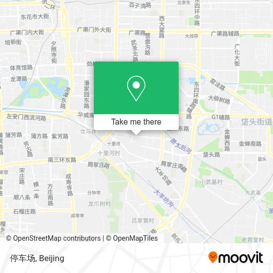 停车场 map