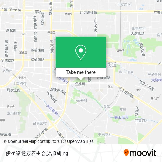 伊星缘健康养生会所 map