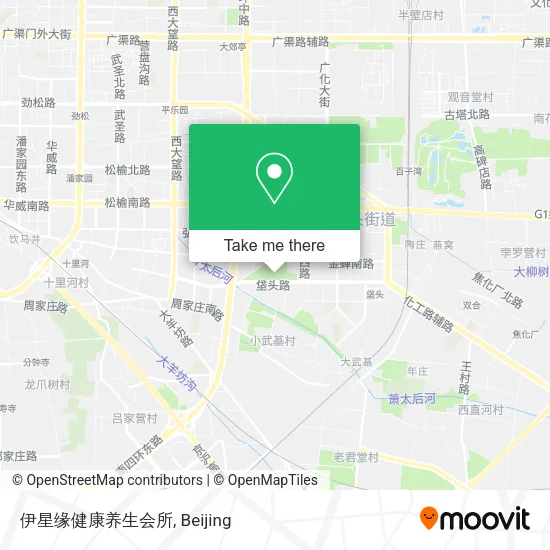 伊星缘健康养生会所 map