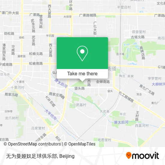 无为曼娅奴足球俱乐部 map