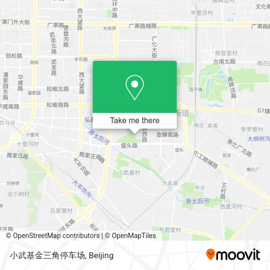 小武基金三角停车场 map
