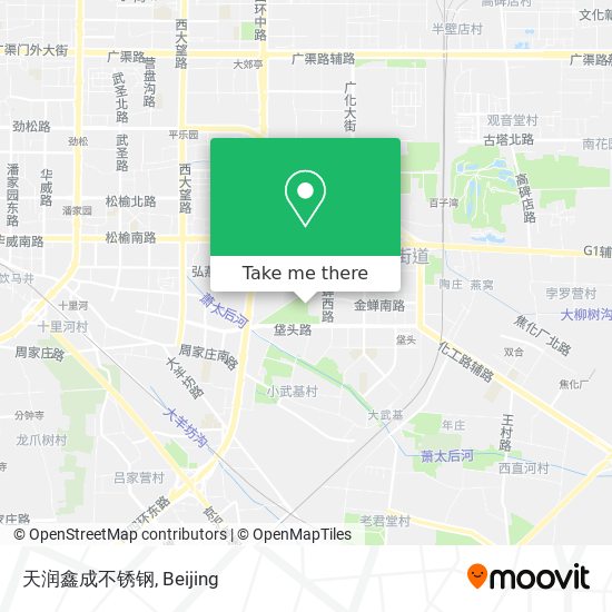 天润鑫成不锈钢 map