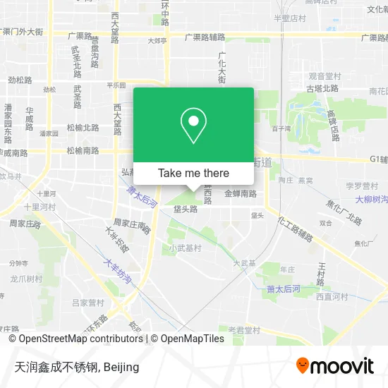 天润鑫成不锈钢 map