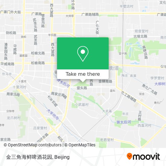 金三角海鲜啤酒花园 map