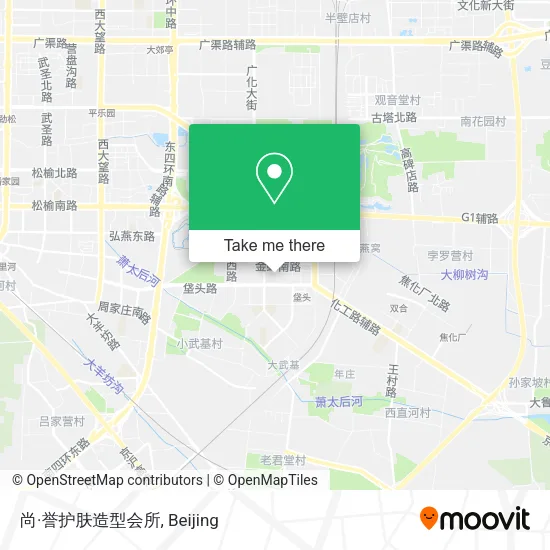 尚·誉护肤造型会所 map