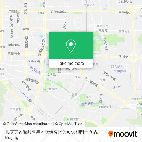 北京京客隆商业集团股份有限公司便利四十五店 map