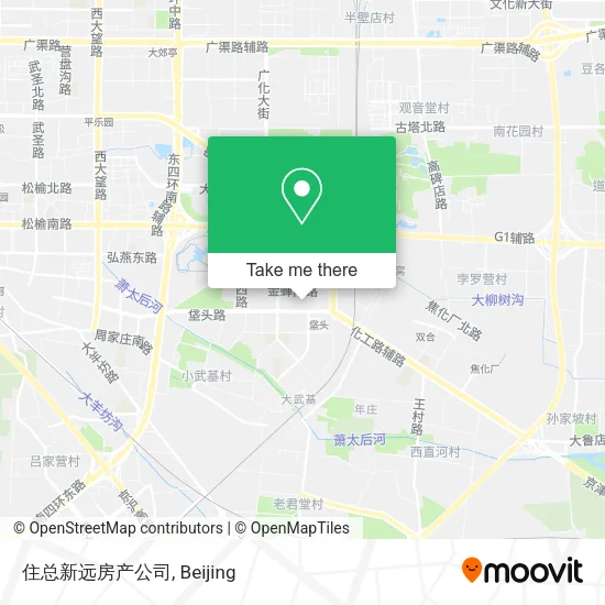 住总新远房产公司 map