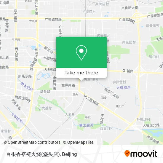 百根香褡裢火烧(垡头店) map