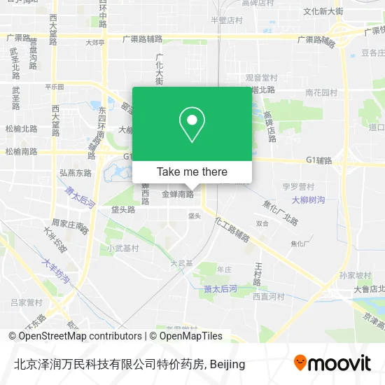 北京泽润万民科技有限公司特价药房 map