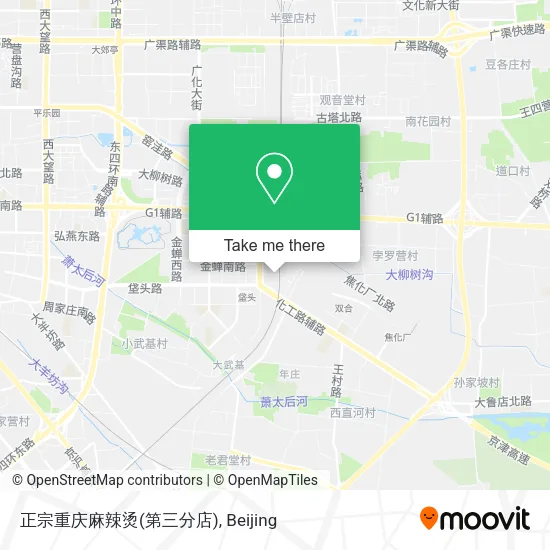 正宗重庆麻辣烫(第三分店) map