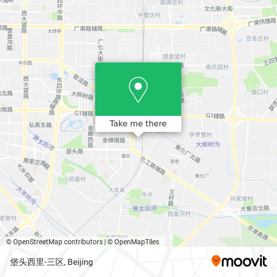 垡头西里-三区 map