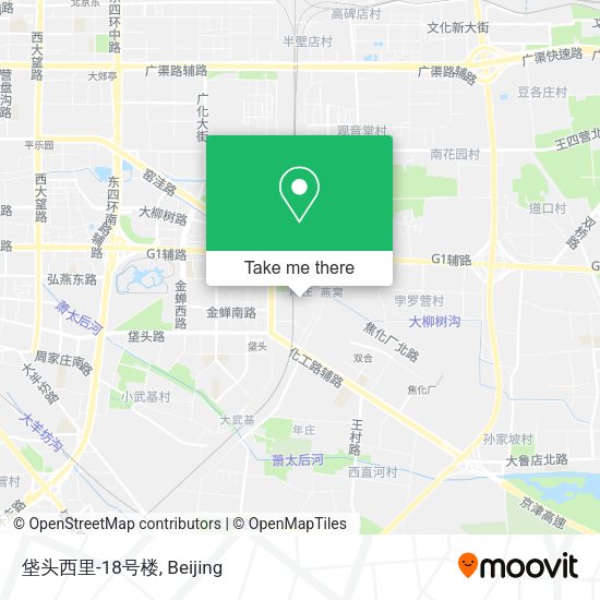 垡头西里-18号楼 map