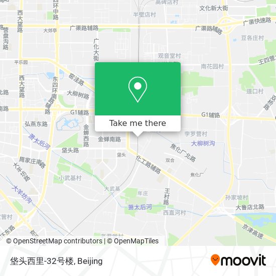 垡头西里-32号楼 map