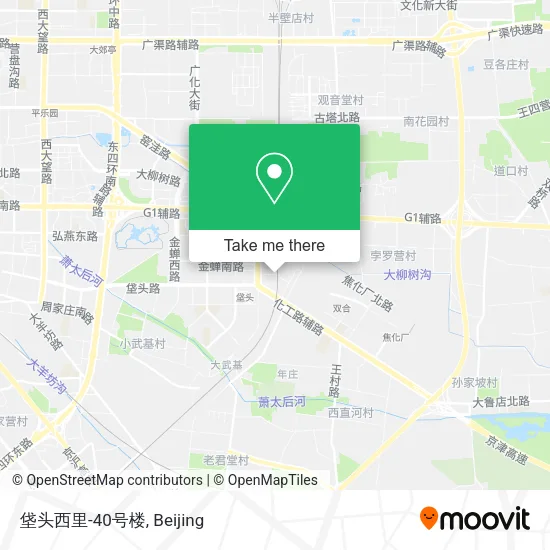 垡头西里-40号楼 map