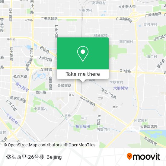 垡头西里-26号楼 map