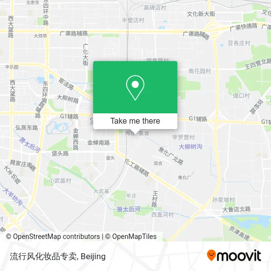 流行风化妆品专卖 map