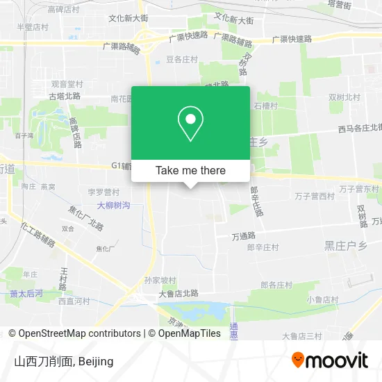 山西刀削面 map