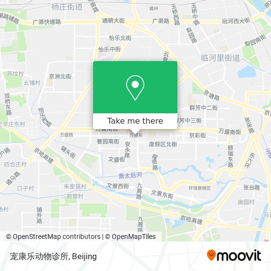 宠康乐动物诊所 map