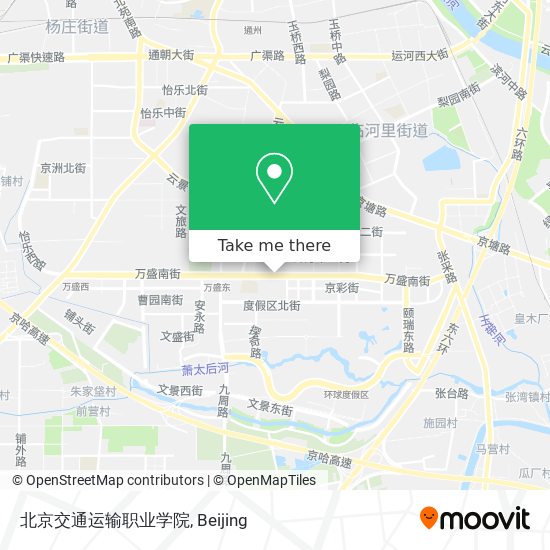 北京交通运输职业学院 map