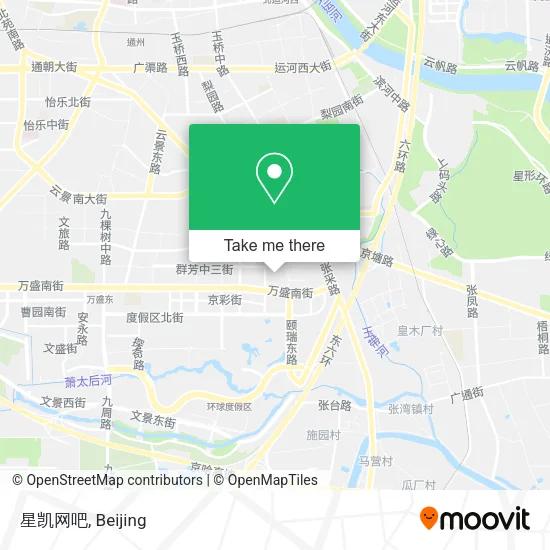 星凯网吧 map