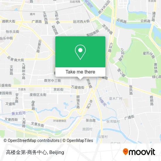 高楼金第-商务中心 map