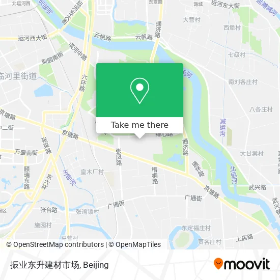 振业东升建材市场 map