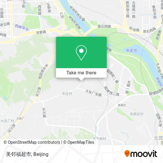 美邻福超市 map