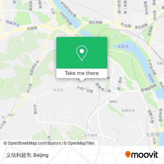 义信利超市 map