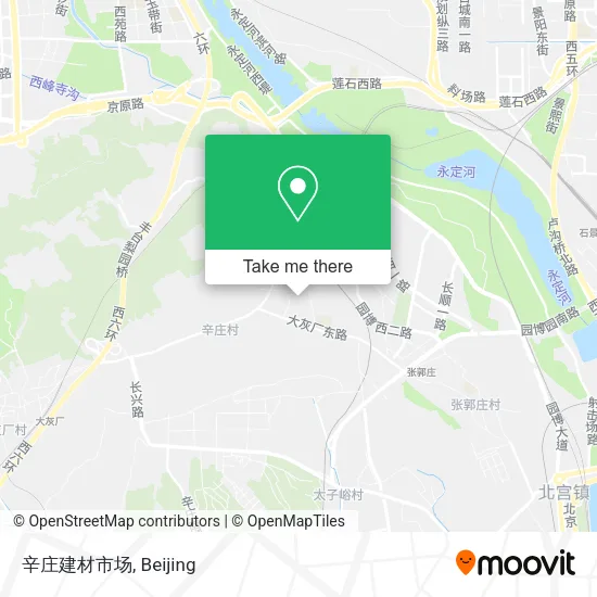 辛庄建材市场 map
