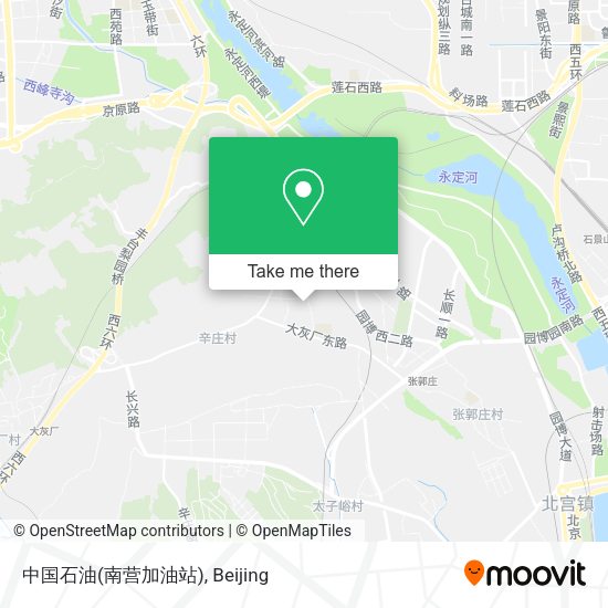 中国石油(南营加油站) map