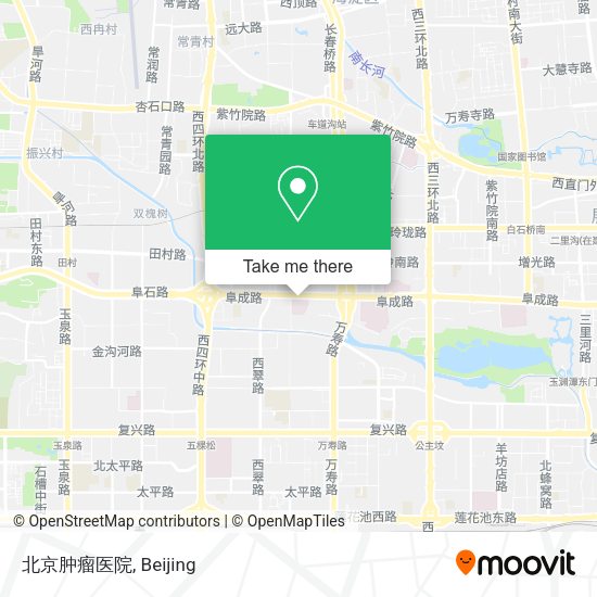 北京肿瘤医院 map
