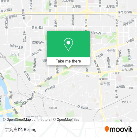 京宛宾馆 map