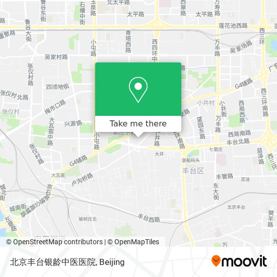 北京丰台银龄中医医院 map