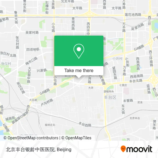 北京丰台银龄中医医院 map