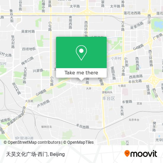 天昊文化广场-西门 map